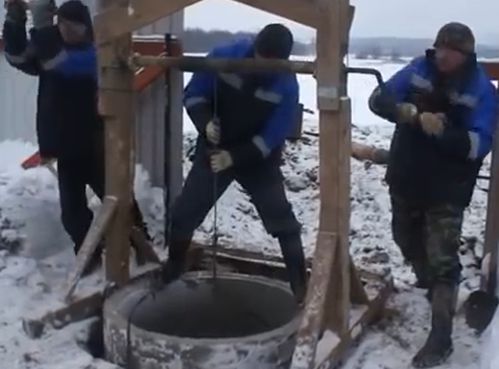 Бурение скважин под ключ в Тимоново Установка колец в колодец под ключ Солнечногорска